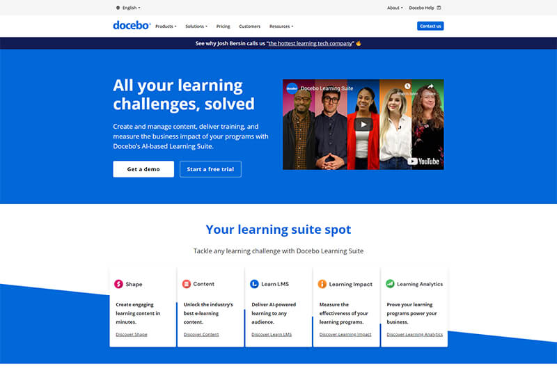 Docebo Learning Suite