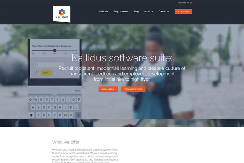 Kallidus elearning company in London